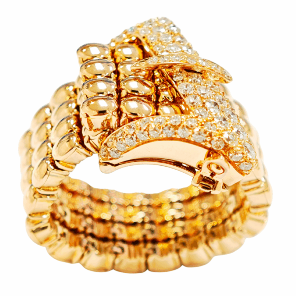 18K Rose Gold Diamond Ring