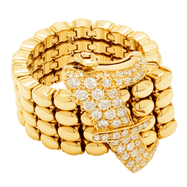 18K Rose Gold Diamond Ring