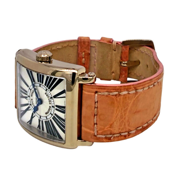 18K White Gold Franck Muller Master Square