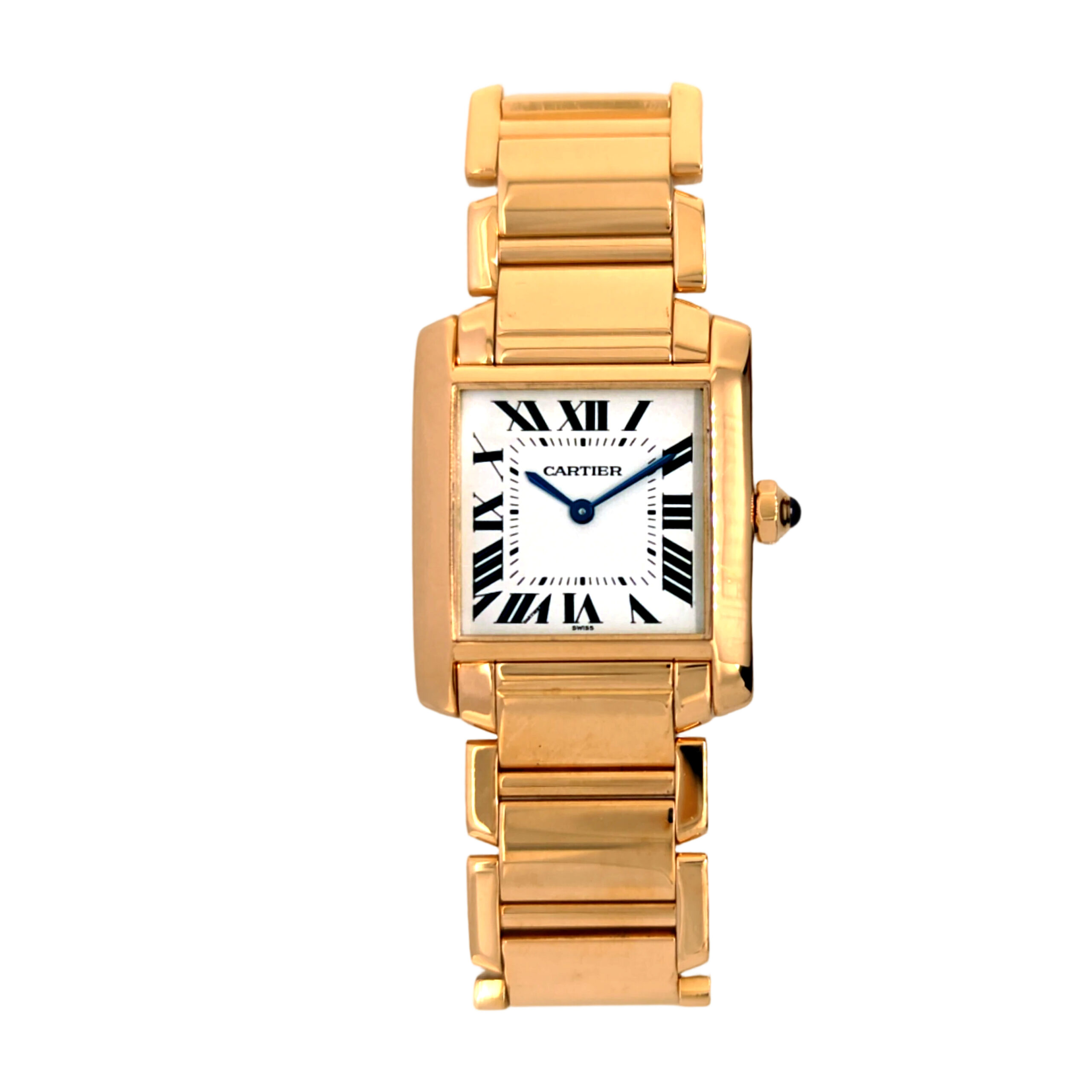 18K Yellow Gold Cartier Tank Francaise