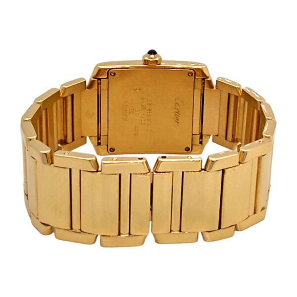 18K Yellow Gold Cartier Tank Francaise
