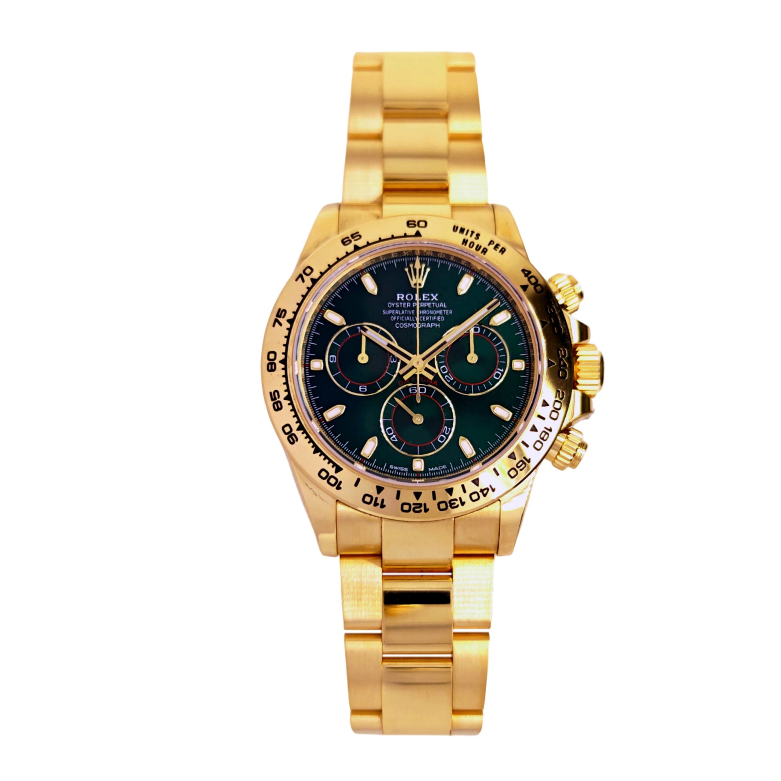 18K Yellow Gold Rolex Daytona 116508