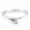 18K White Gold Diamond Ring