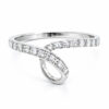 18K White Gold Diamond Ring