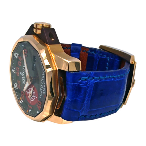 18K Yellow Gold Corum Admiral'S Cup Competition 48 Porto Cervo Marina