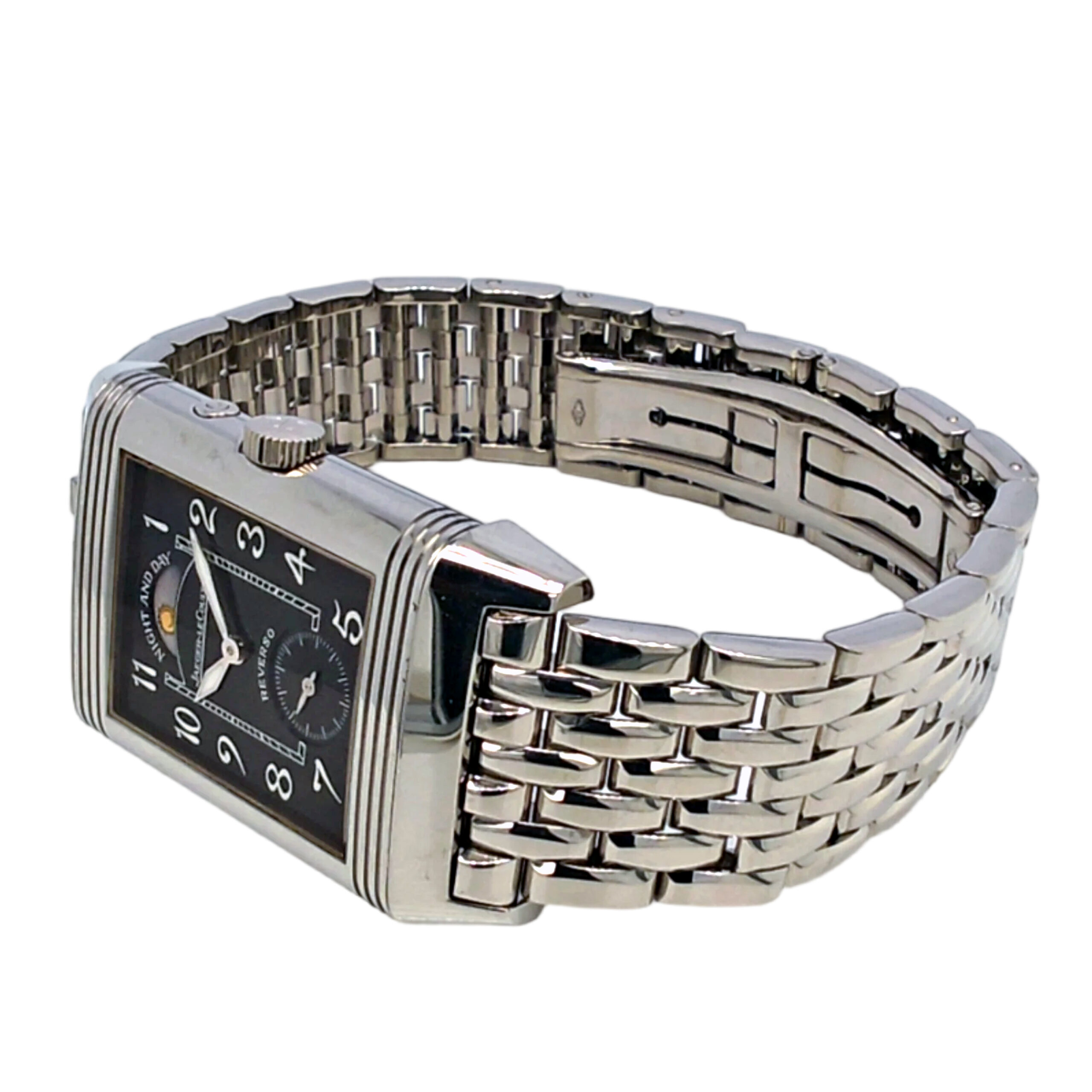 18K White Gold Jaeger-Lecoultre Reverso Duoface Night Day