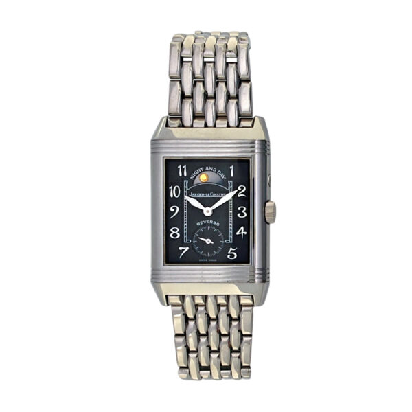 18K White Gold Jaeger-Lecoultre Reverso Duoface Night Day