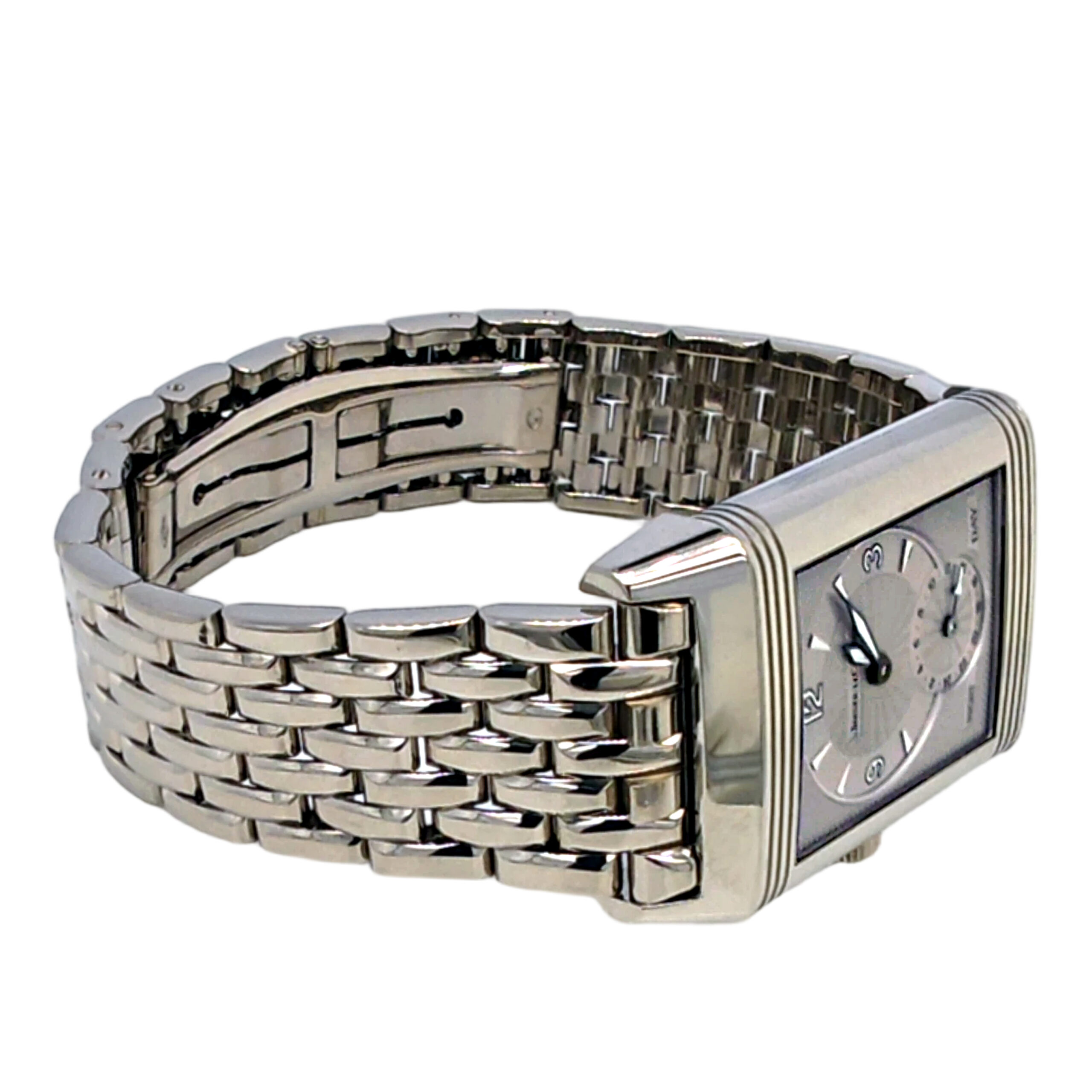 18K White Gold Jaeger-Lecoultre Reverso Duoface Night Day