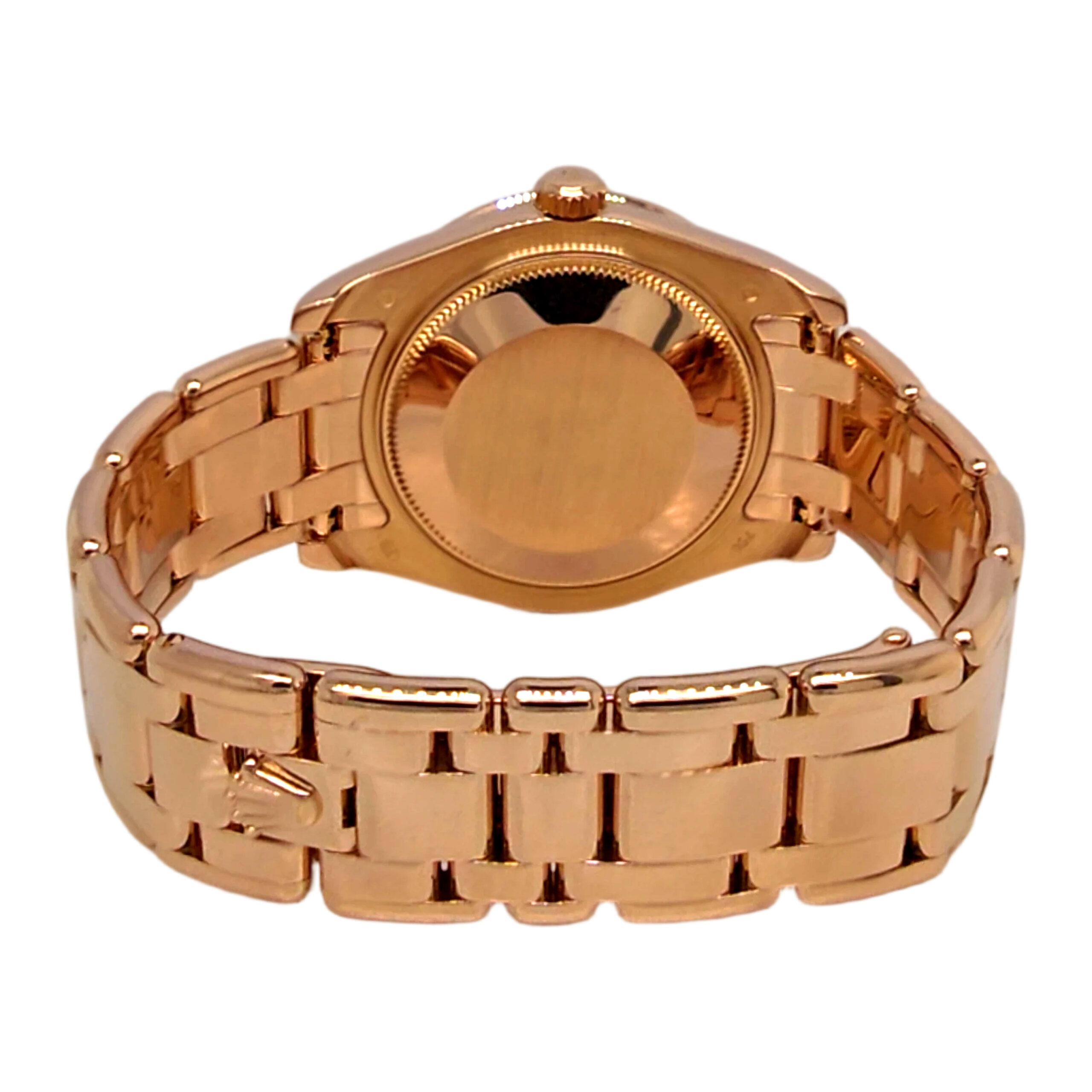 18K Rose Gold Rolex Lady-Datejust Pearl Master Diamond 81315