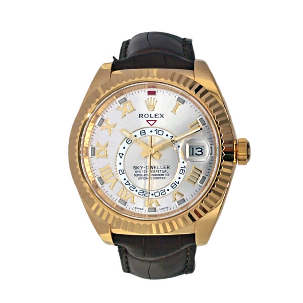 18K Yellow Gold Rolex Sky-Dweller 326138