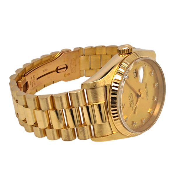 18K Yellow Gold Rolex Datejust 36 Diamond 16018