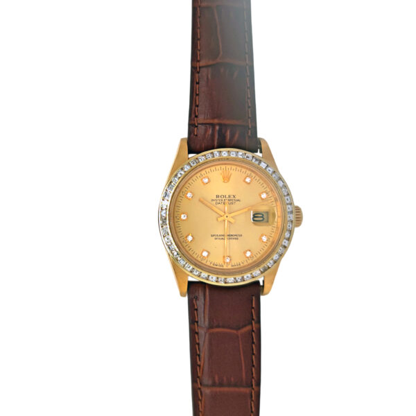 18K Yellow Gold Rolex Datejust 36 Diamond 16018