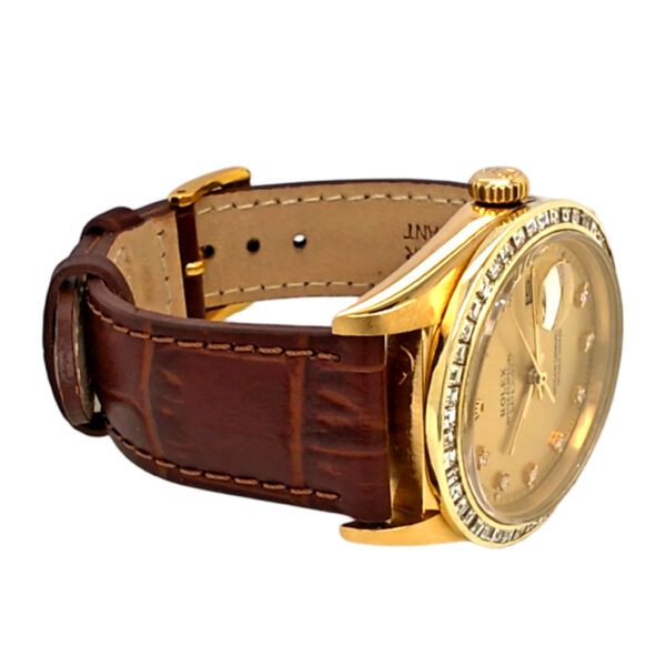 18K Yellow Gold Rolex Datejust 36 Diamond 16018