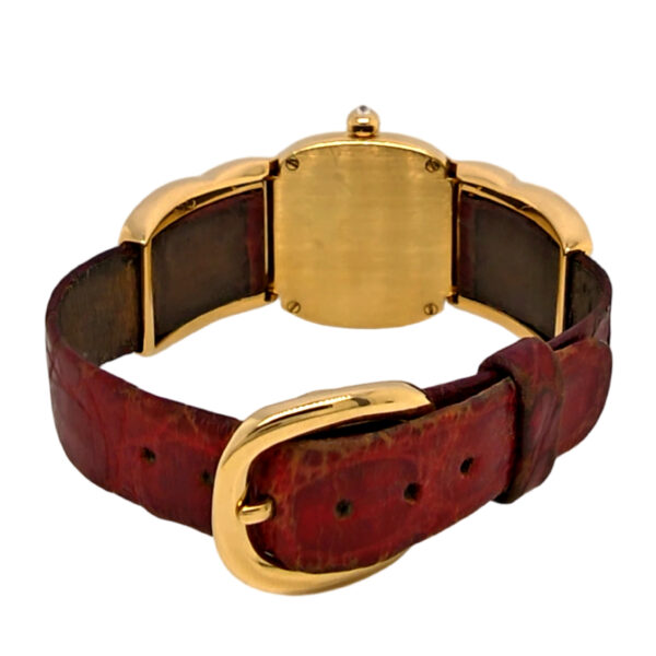 18K Yellow Gold Patek Phillippe Golden Ellipse Diamond & Mop