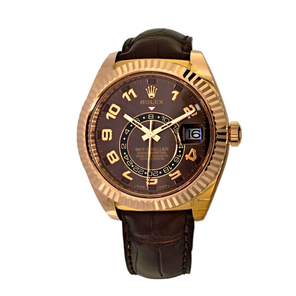 18K Rose Gold Rolex Sky-Dweller 326135