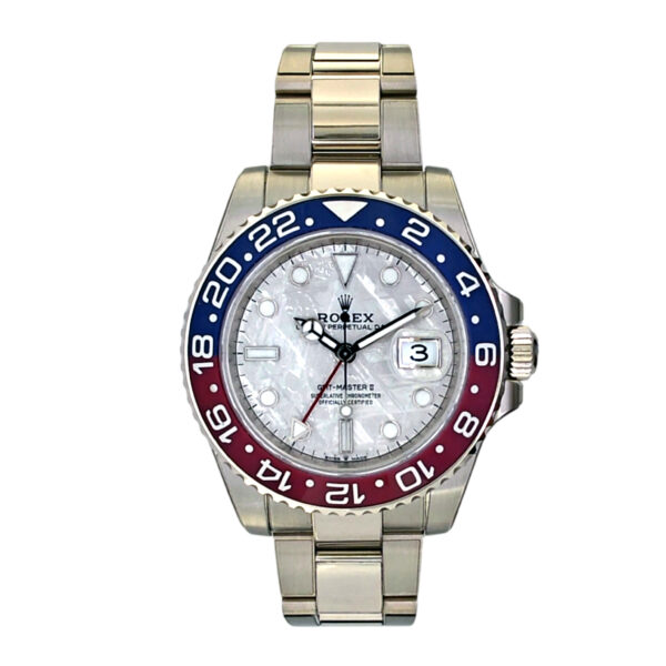 18K White Gold Rolex GMT-Master II 126719BLRO