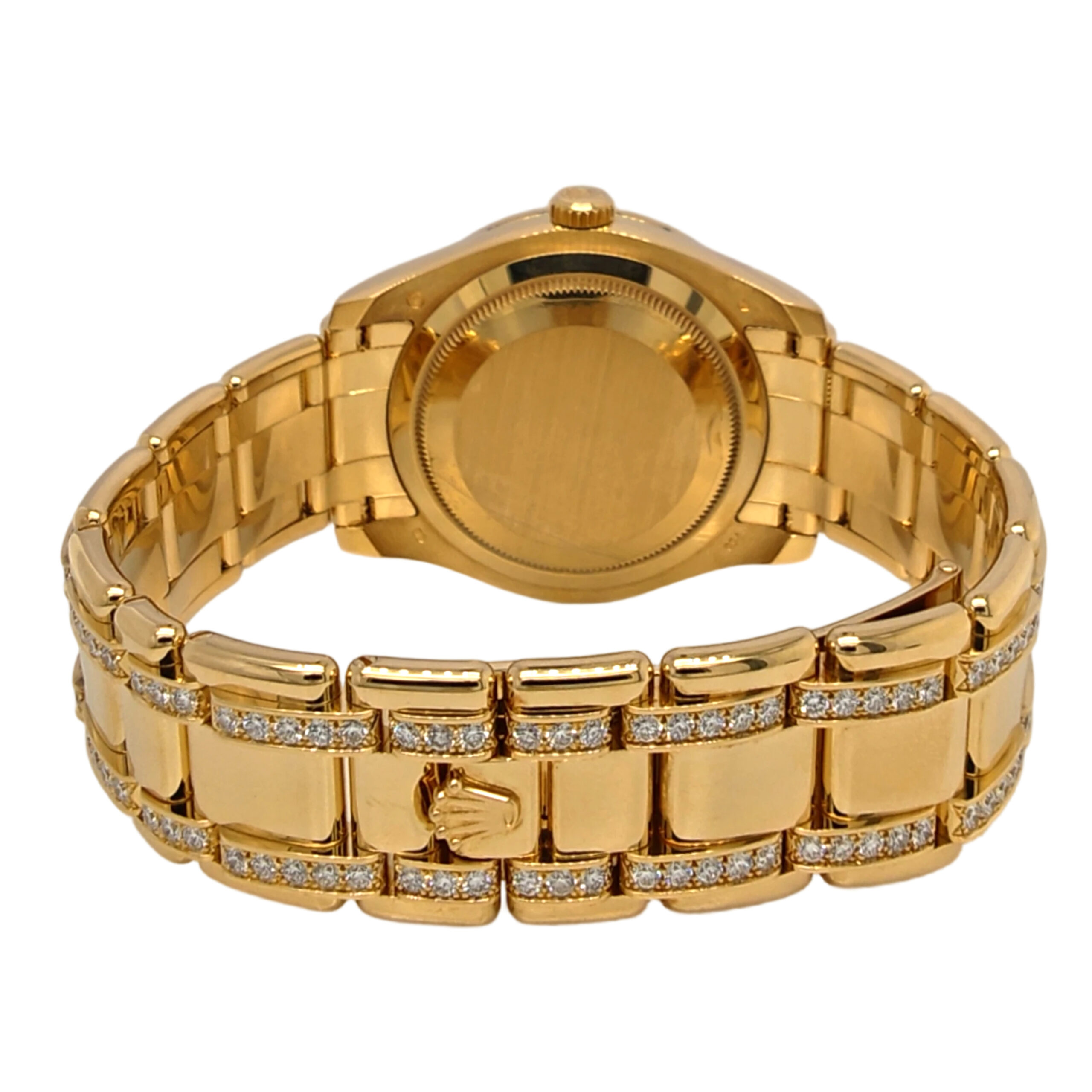 18K Yellow Gold Rolex Pearlmaster Diamond & Colour Gem 86348SABLV