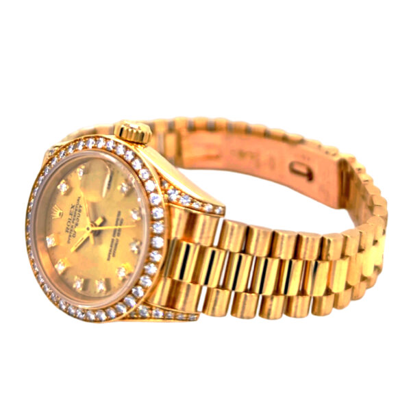 18K Yellow Gold Rolex Lady-Datejust Diamond 69158
