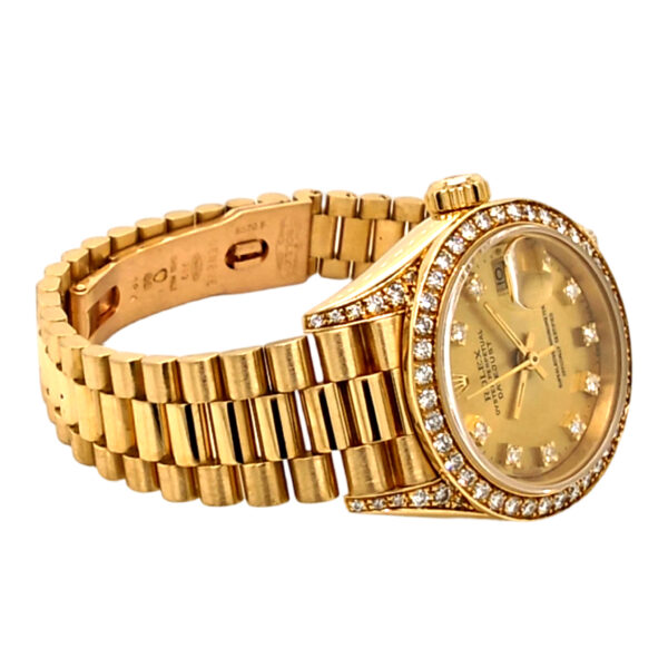 18K Yellow Gold Rolex Lady-Datejust Diamond 69158