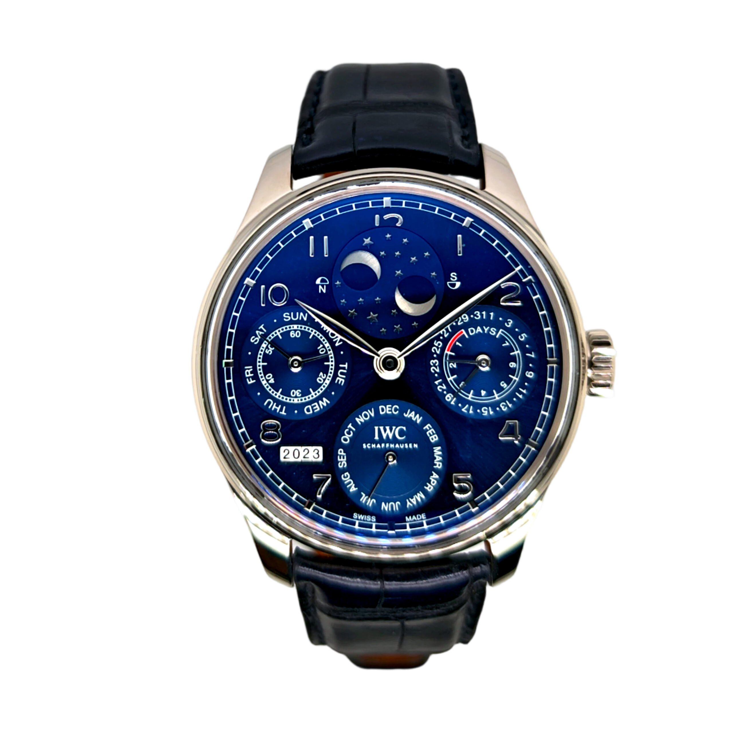 18K White Gold Iwcportuguese Perpetual Calendar