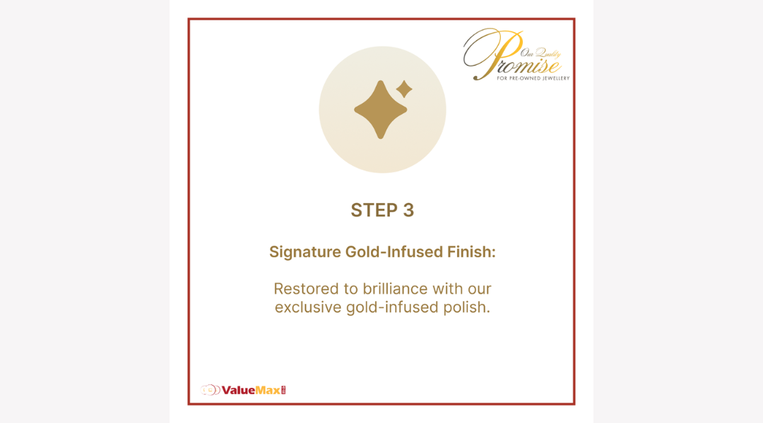 Signature Gold-Infused Finish