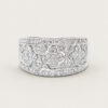 18K White Gold Diamond Ring