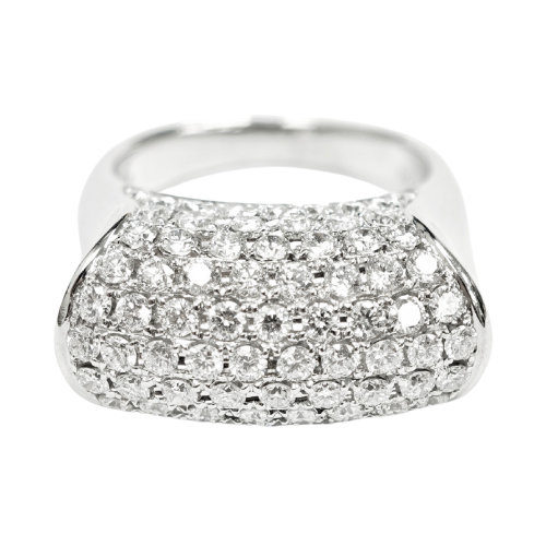 18K White Gold Diamond Ring