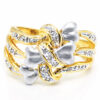 18K Yellow Gold Diamond Ring