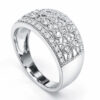 18K White Gold Diamond Ring