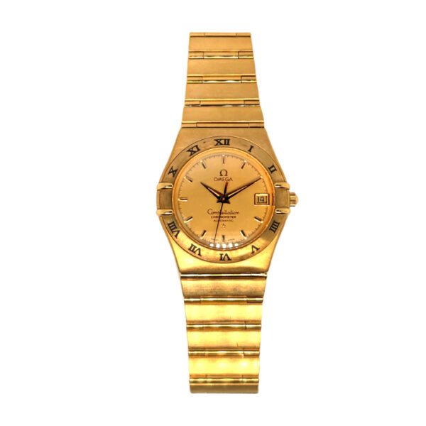 18K Yellow Gold Omega Constellation