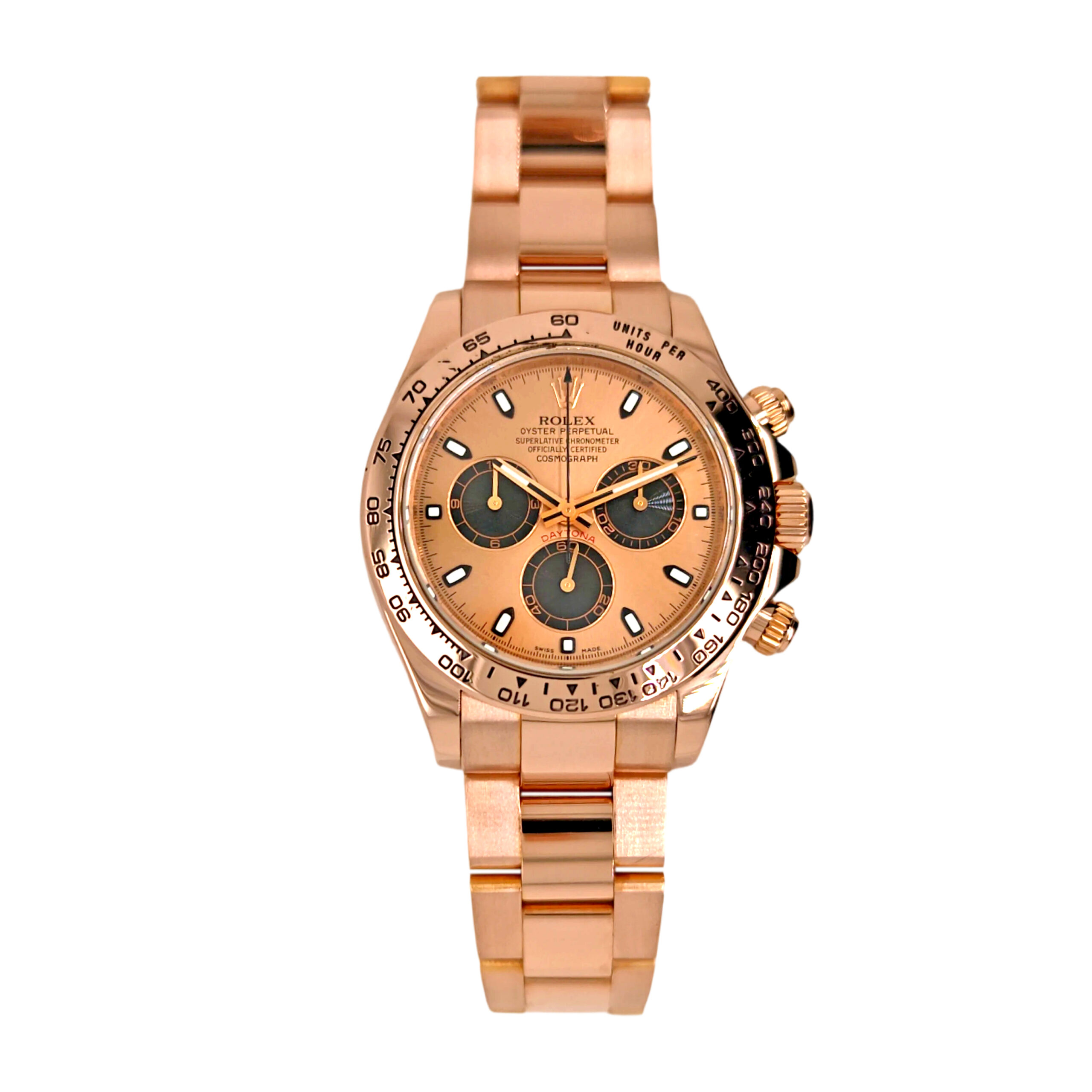 18K Rose Gold Rolex Daytona 116505