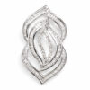 18K White Gold Diamond Pendant
