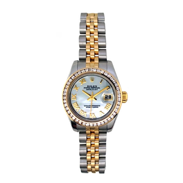 Rolex Lady-Datejust Mop & Diamond 179173