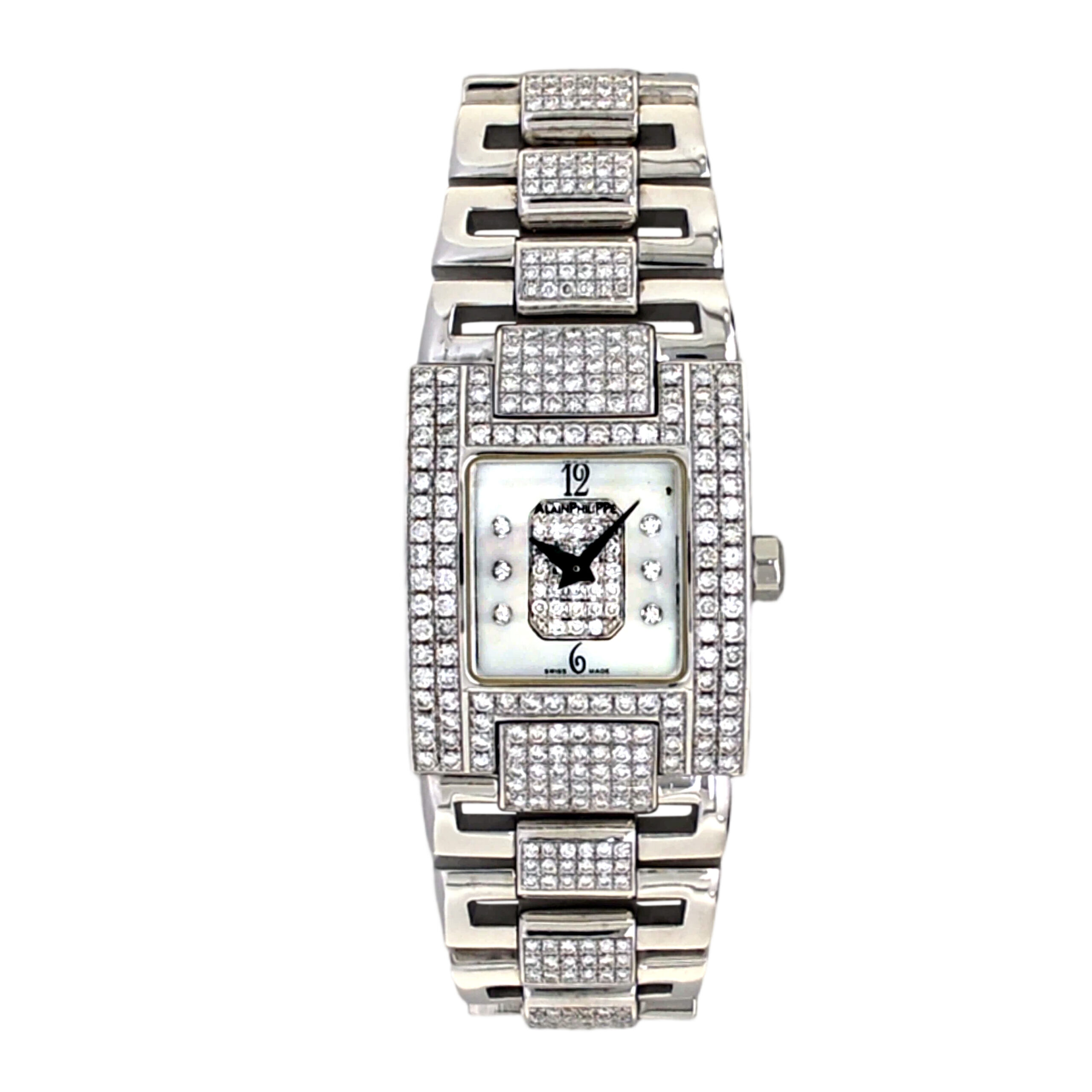 18K White Gold Alain Philippe Diamond