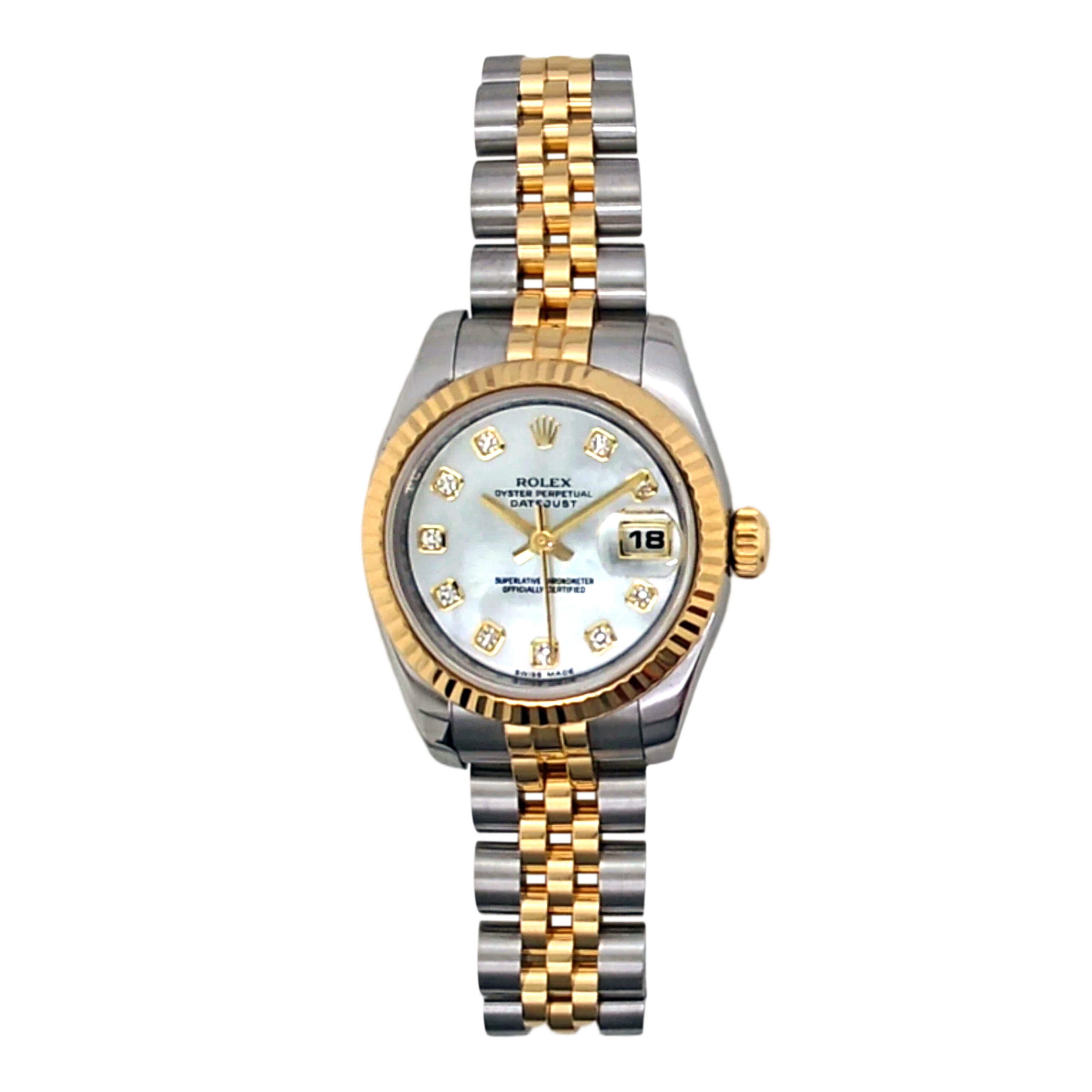 Rolex Lady-Datejust Diamond & Mop 179173