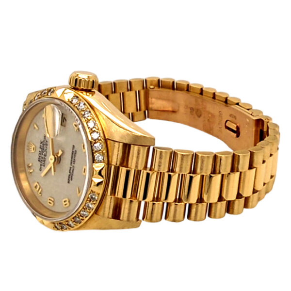 18K Yellow Gold Rolex Lady-Datejust Diamond 69178