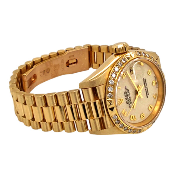 18K Yellow Gold Rolex Lady-Datejust Diamond 69178