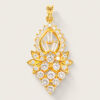 22K Yellow Gold Diamond Pendant