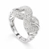 18K White Gold Diamond Ring
