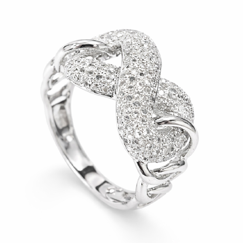 18K White Gold Diamond Ring