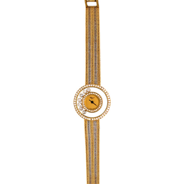 18K Yellow Gold Chopard Happy Diamond
