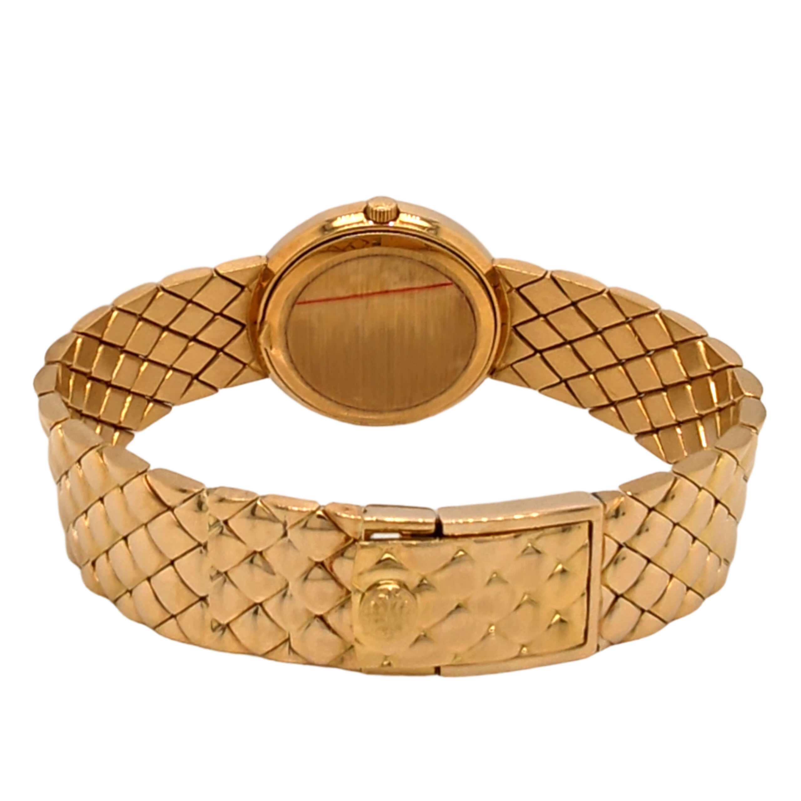 18K Yellow Gold Patek Philippe Calatrava Diamond