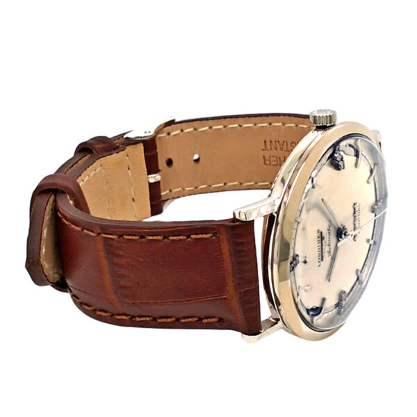 14K White Gold Longines Admiral Diamond