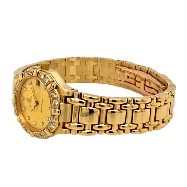 18K Yellow Gold Concord Saratoga Diamond