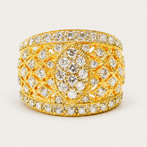 Yellow Gold Diamond Ring