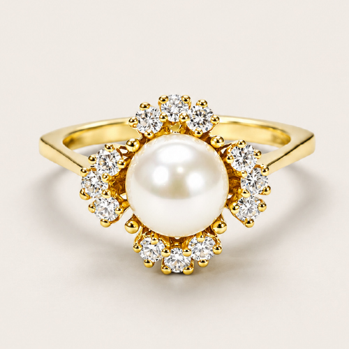 Yellow Gold Diamond Ring