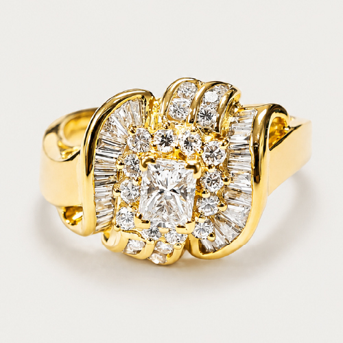 Yellow Gold Diamond Ring