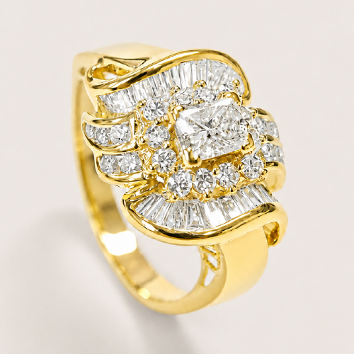 Yellow Gold Diamond Ring