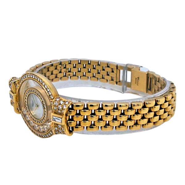 18K Yellow Gold Chopard Happy Diamonds