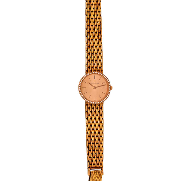 18K Rose Gold Vacheron Constantin Diamond
